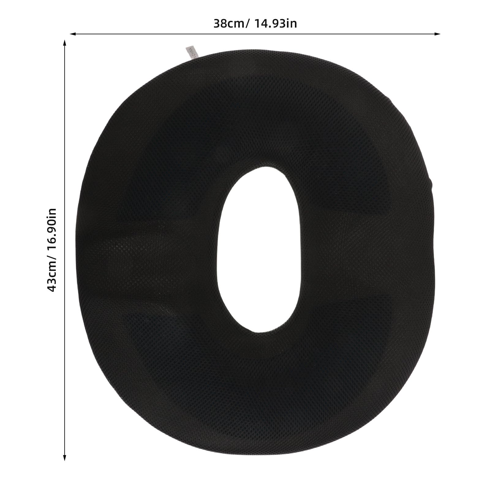 Artibetter Cuscino ergonomico a ciambella per alleviare emorroidi e coccige, cuscino in gel per sedia per coccige, sciatica, piaghe da decubito, gravidanza e recupero post-parto.