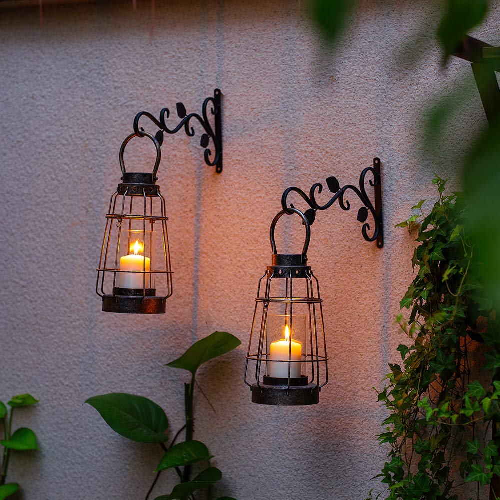 Crochet Lourd En Fonte Pour Pot De Fleur Suspendu - Rétro - Balcon De