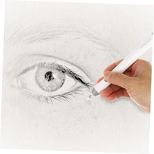 Miniatura 6 de STOBOK Electric Eraser Ink Eraser Borrador Batterys 1 Set Painting Eraser Drawing Eraser Pen Electric Drafting Eraser Auto-Rotate Eraser Art