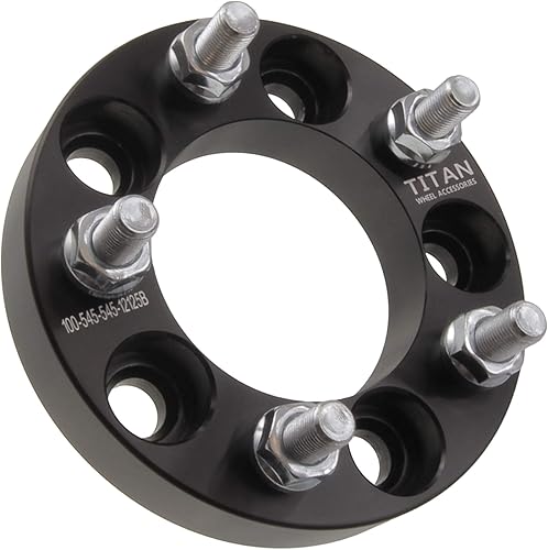 Miniatura 3 de Separadores de rueda de 1 pulgada 5x4.5  Compatible con Nissan Altima Maxima se adapta a Infiniti Q50 G35 G37 350z 370z  1 pulgada (0.984 in), 5 x