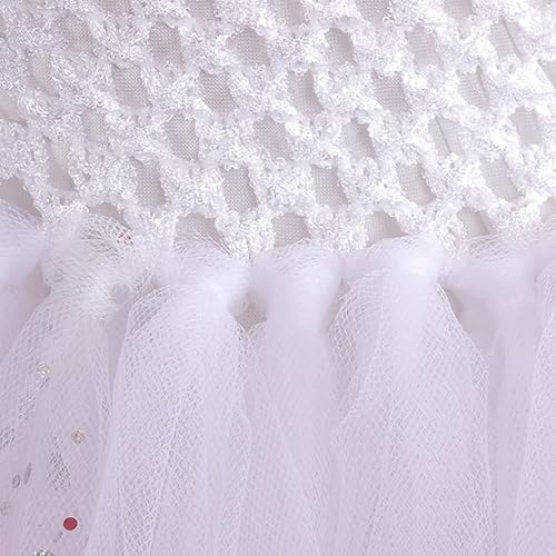 Miniatura 5 de YiZYiF Disfraz de ángel blanco para niñas, disfraz de Halloween, cosplay con plumas de alas de ángel y diadema y varita mágica, 4 piezas