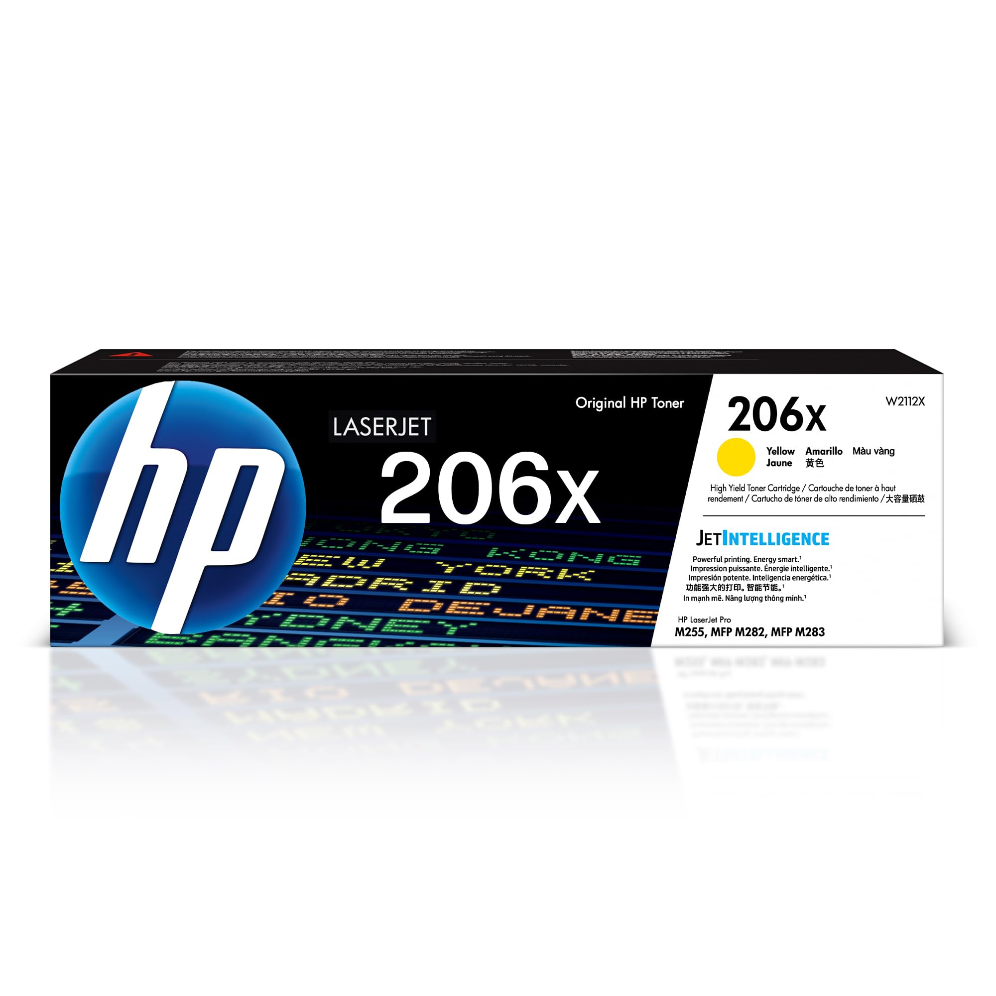 Amazon.com: HP 206X Yellow High-Yield Toner Cartridge | Works with