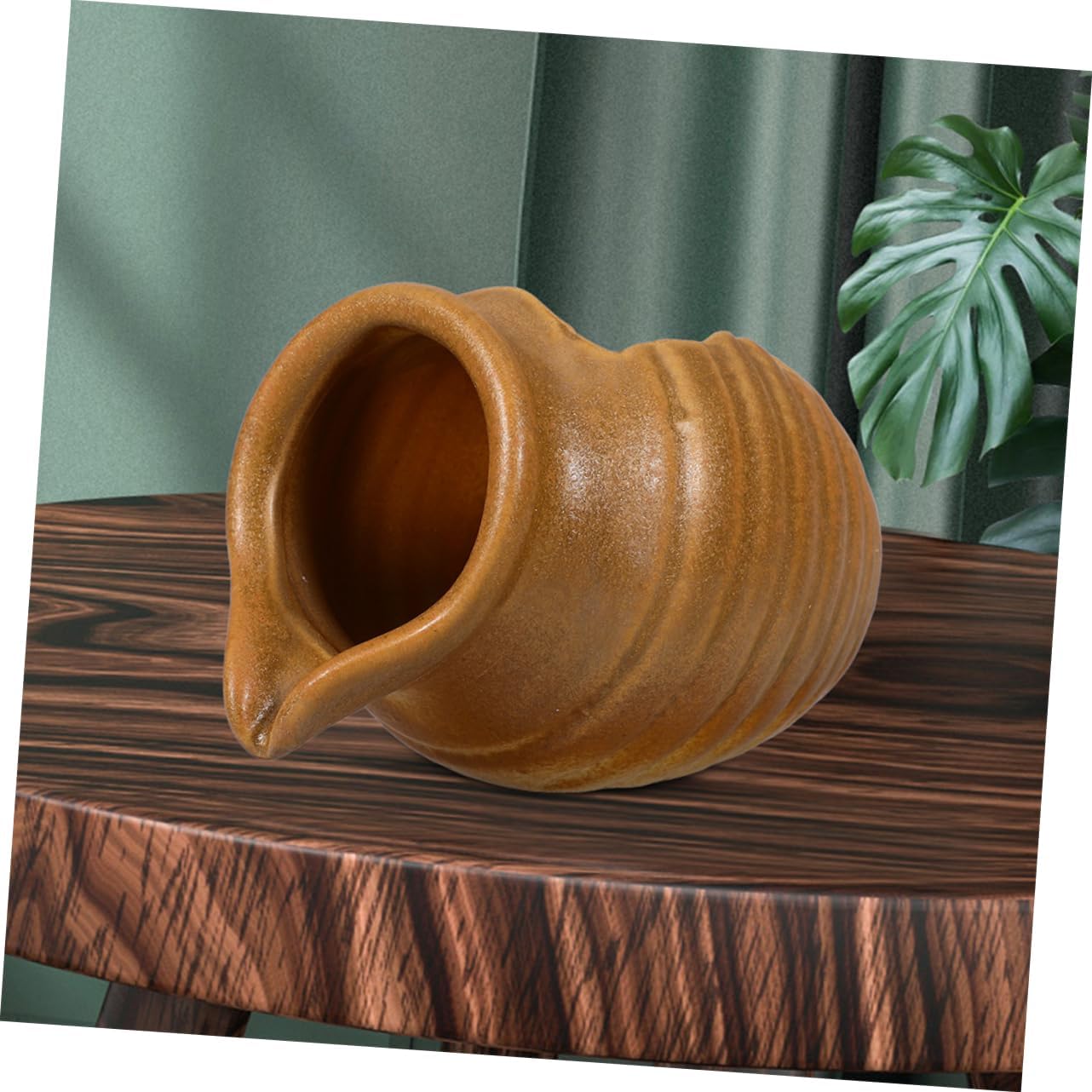 Ceramic Jar Fountain Outdoor Decor Water Fountain Garden Decor Courtyard Jar Waterfall Effect