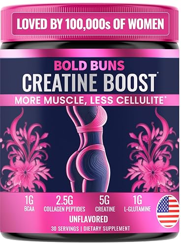 Bold Buns Creatine for Women – Supplement with Collagen &