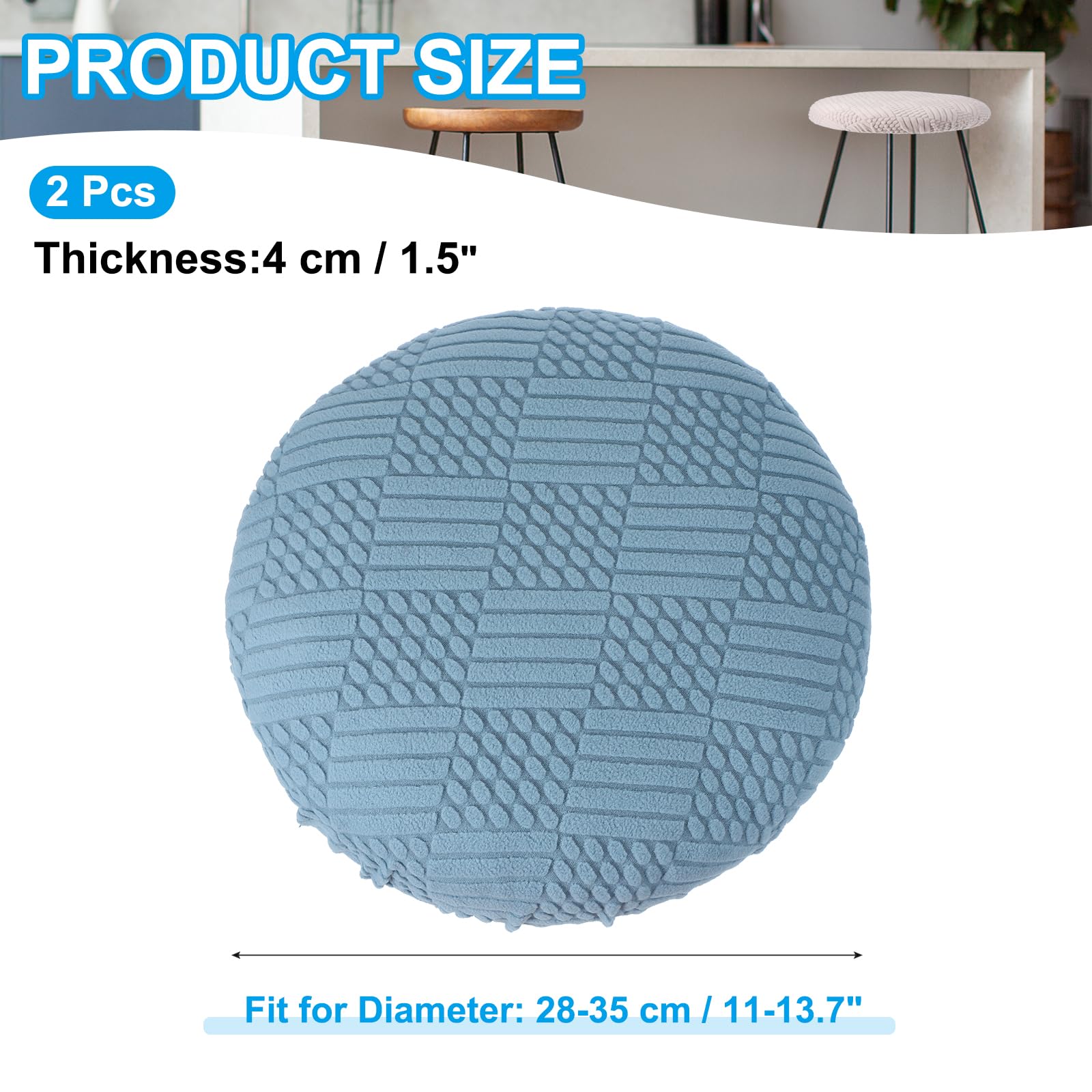 PATIKIL Stool Covers Round - Image 2