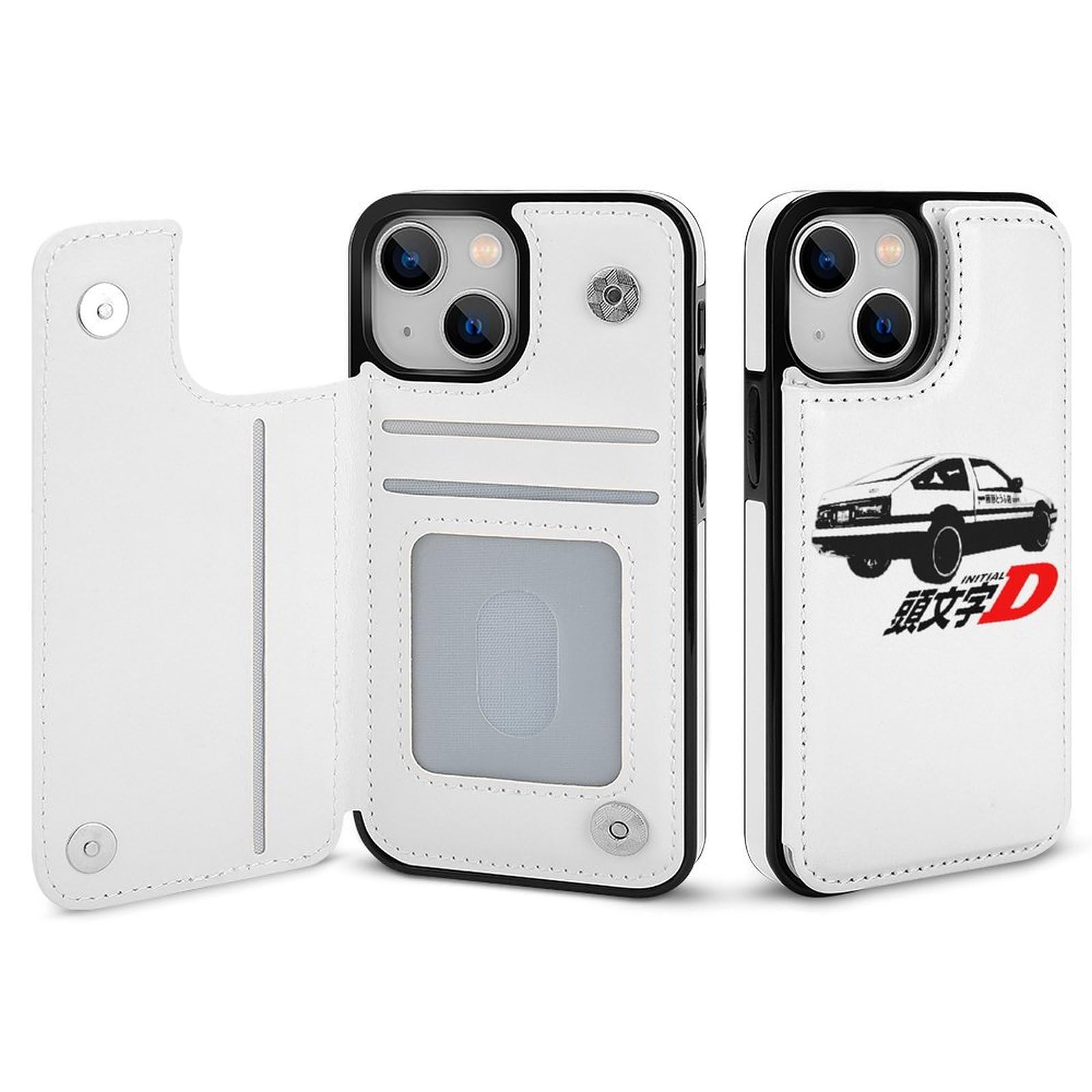 Amazon.co.jp: iPhoneXRケース 手帳型 PUレザー 頭文字d イニシャル D