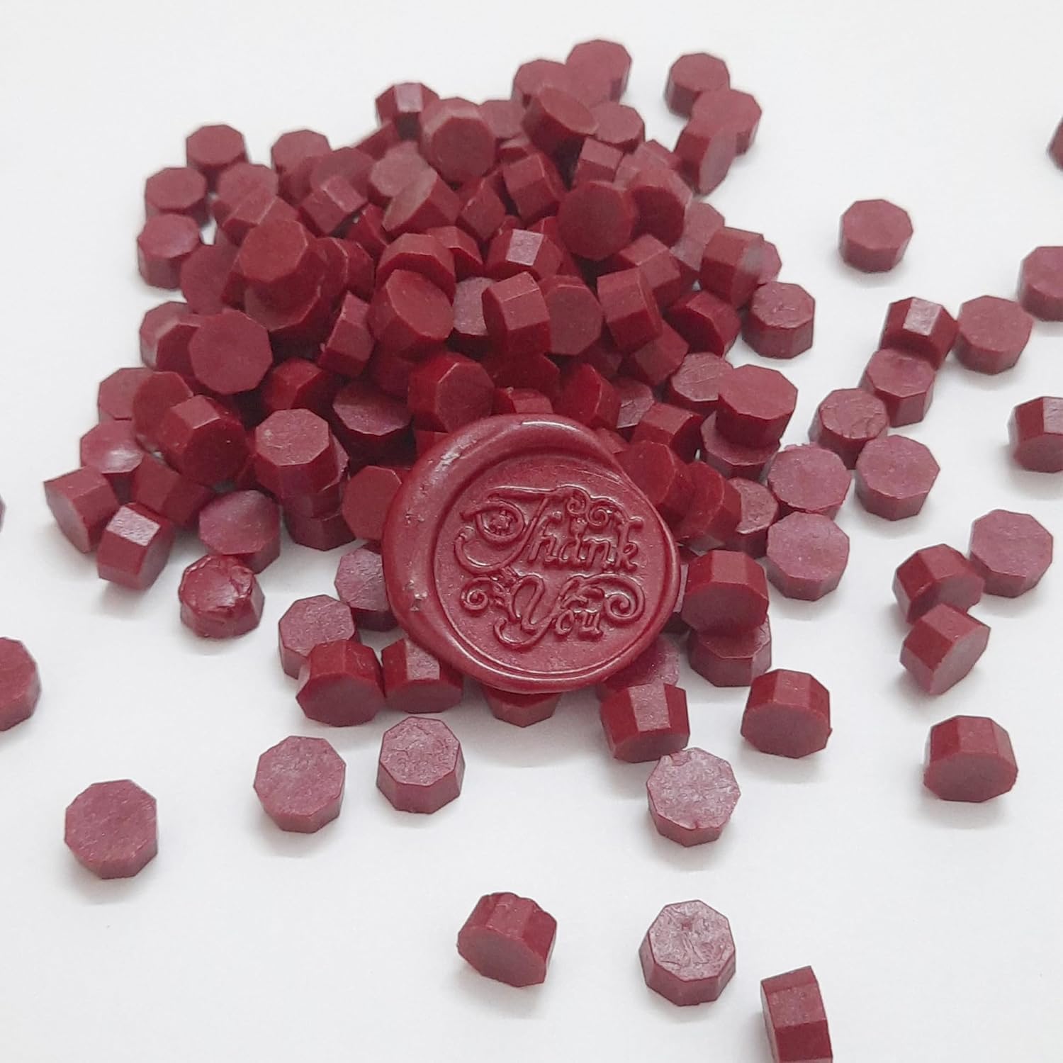Wax Seal Beads, 50 Pieces, for Cards, Envelopes, Invitations, Wine Packages. (White)-image-36