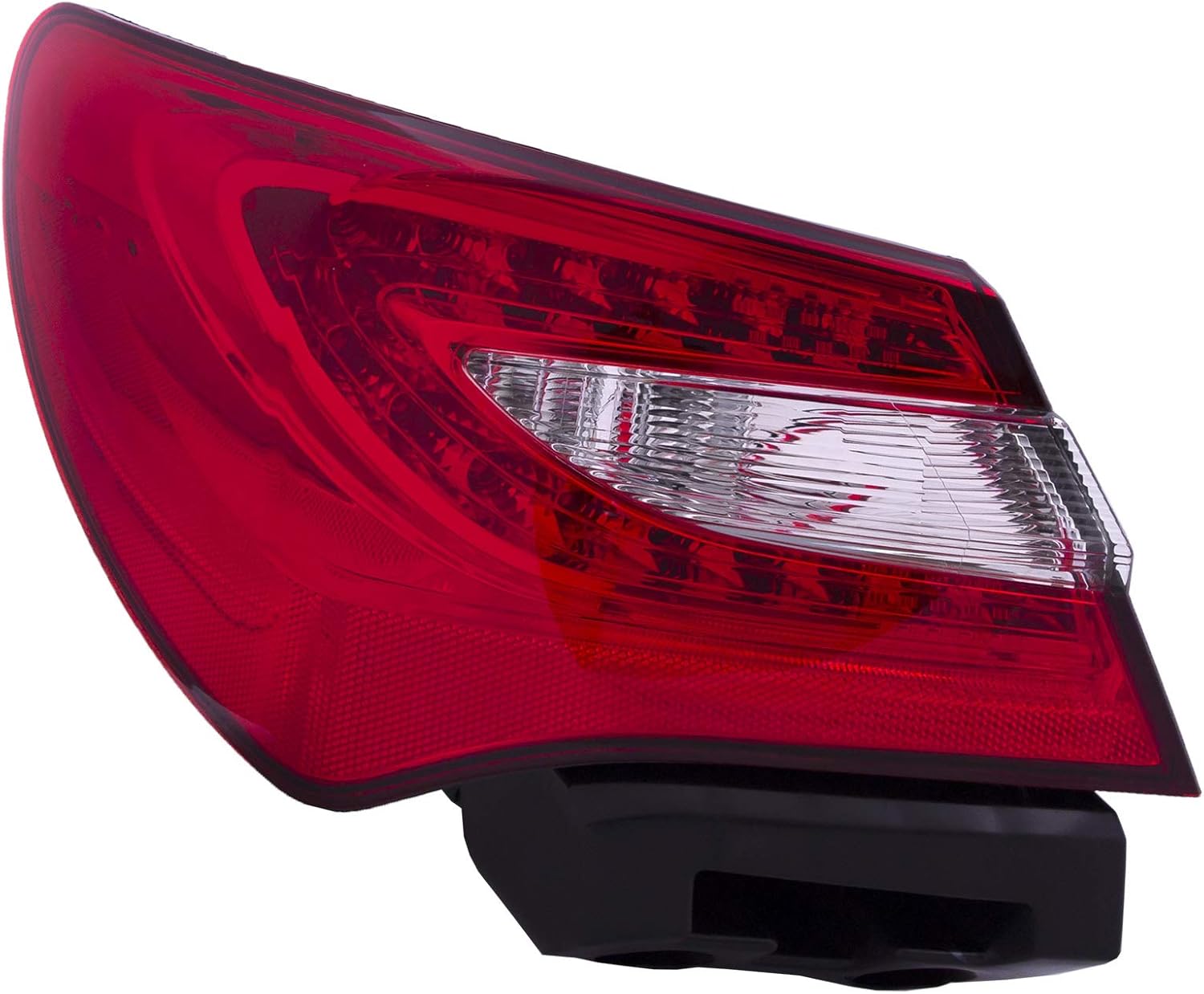 HEADLIGHTSDEPOT Tail Light Left Driver Compatible with Chrysler 200 2011-2014 Sedan