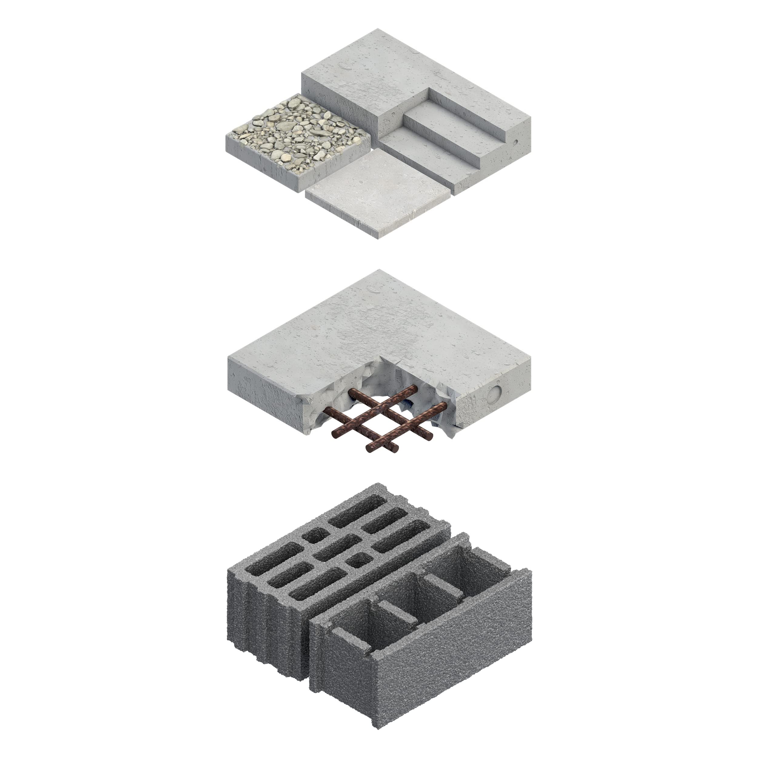 Bosch 10x Diamanttrennscheibe Standard for Concrete (für Beton, Porenbeton, Ø 125 x 22,23 x 1,6 x 10 mm, Zubehör für Winkelschleifer)