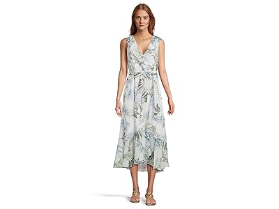 Tommy Bahama Palisade Palms Short Sleeve Maxi Dress Women