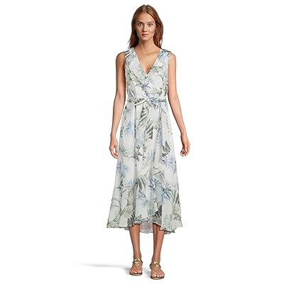 Tommy Bahama Palisade Palms Short Sleeve Maxi Dress Women