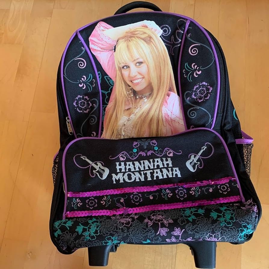 Amazon.co.jp: レア品ハンナモンタナ リュック 2way : おもちゃ