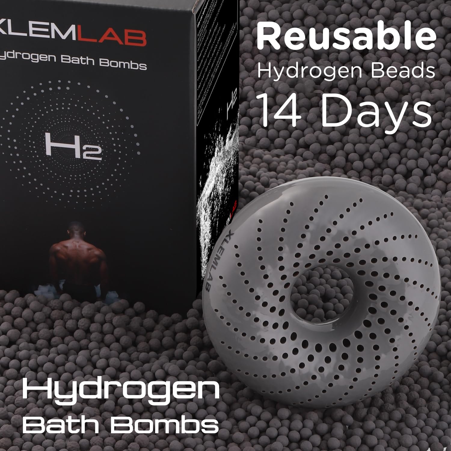 Amazon.com : XLEMLAB 4packs Molecular Hydrogen Bath Bombs for