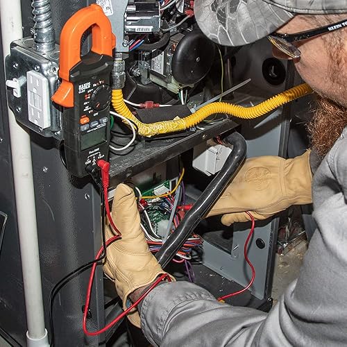 Miniatura 20 de Klein Tools CL320KIT Kit HVAC para pruebas de HVAC; medidor de abrazadera digital, probador de voltaje sin contacto y termómetro infrarrojo/sonda