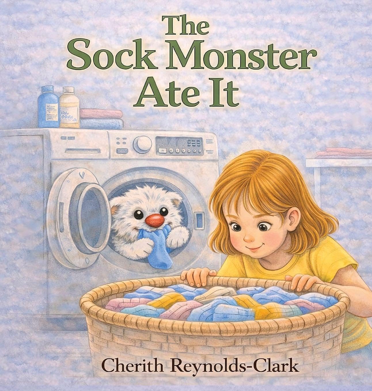The Sock Monster Ate It      Hardcover – March 24, 2026