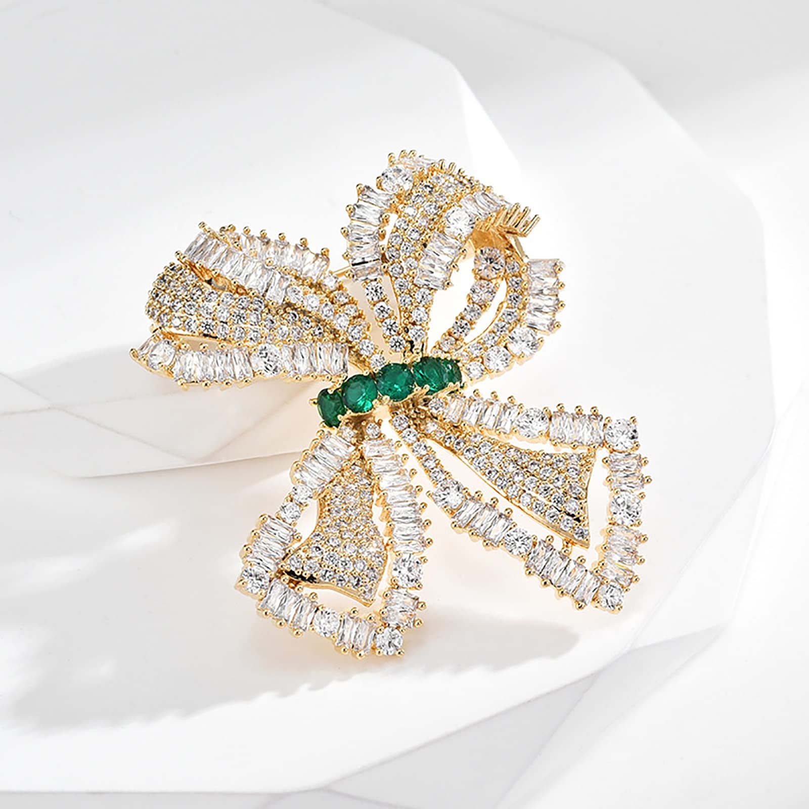 Schleife Brosche weibliche Corsage Blume Anzug Mantel Pin passende Kostüm Zubehör