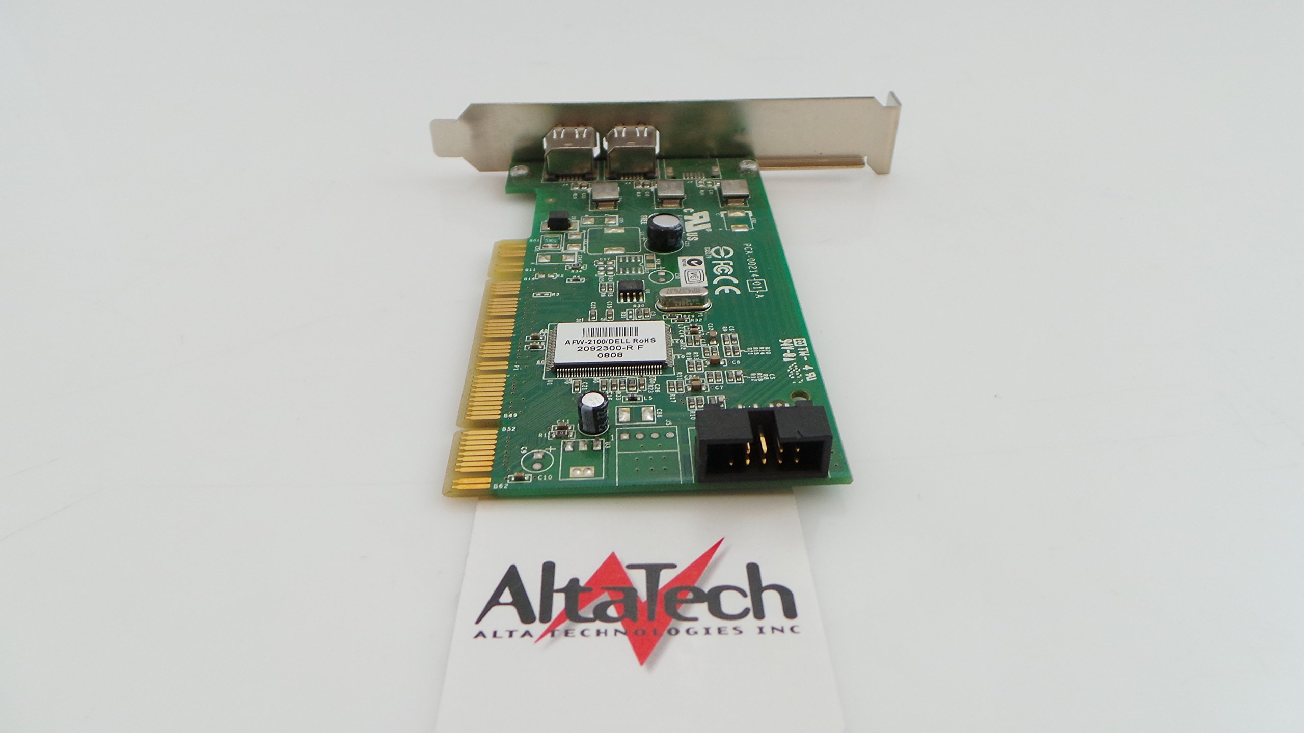 New Genuine Dell Dual Port Adaptec AFW-2100 PCI FireWire PCI Card Y9457