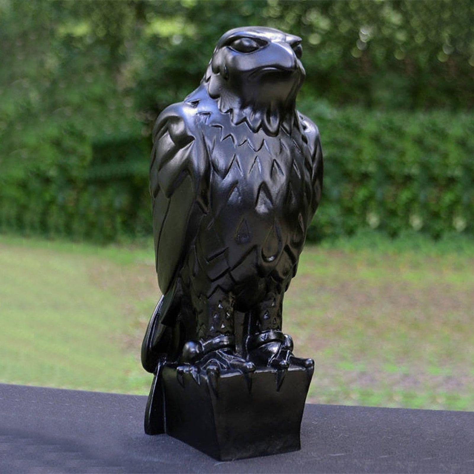 Overig Bronzen beeld grote Adelaar arend op boomstronk 180cm