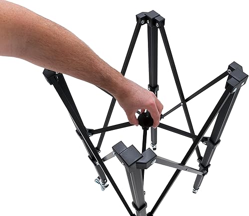 Miniatura 7 de GAMMA Sports EZ Travel Cart, Tennis & Pickleball Hopper, Padel, Portable Compact Design, Sturdy Lightweight Construction, EZ Bags, 150 or 250