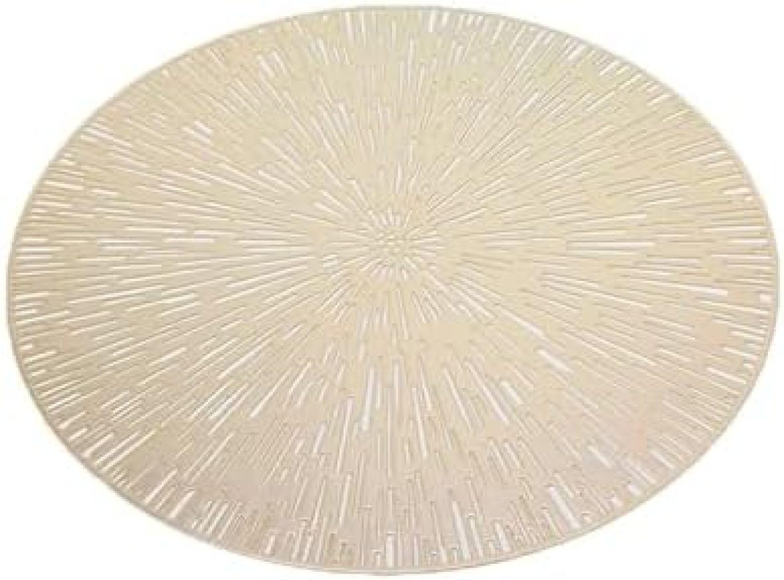Set de table rectangulaire lavable et antidérapant en PVC kaki