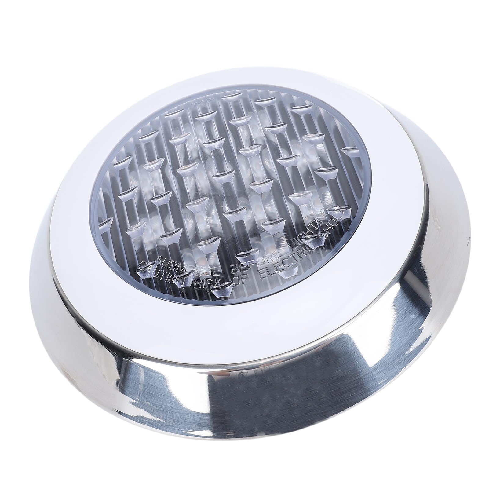 Luocute Luci Sommergibili per Piscina, Luci Subacquee per Piscina a LED Subacquee 12W 12V a Luce Calda 3000K a Bassa Tensione, Luci Subacquee Montate a Parete con Grado di impermeabilità