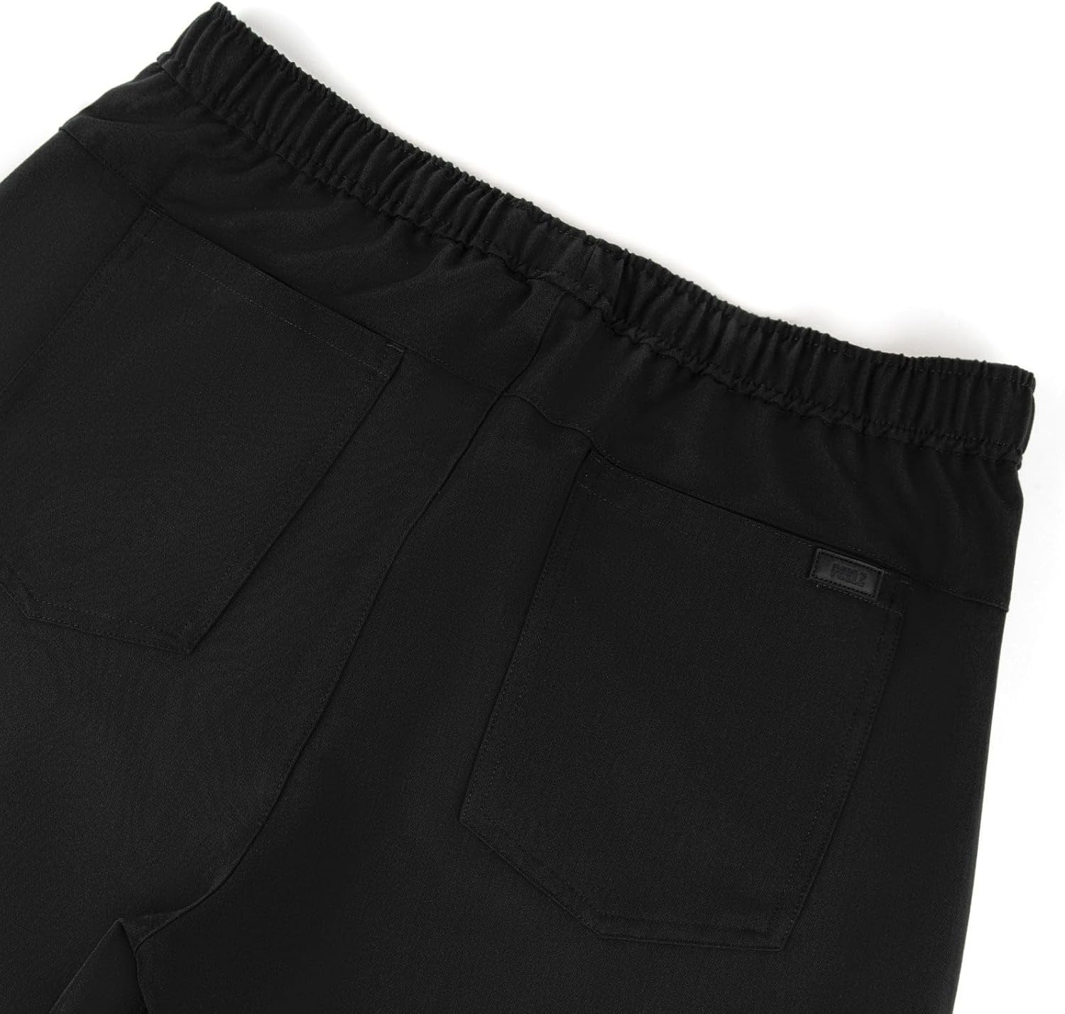 Peelz Ted 4-Pocket Jogger Scrub Pants for Men - Elastic Waistband, Drawstring Tie, Soft Men's Scrubs, Slim Fit