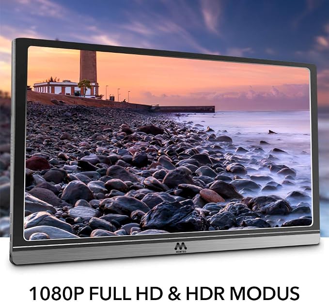 Portable 15.6-Inch USB Monitor with IPS 