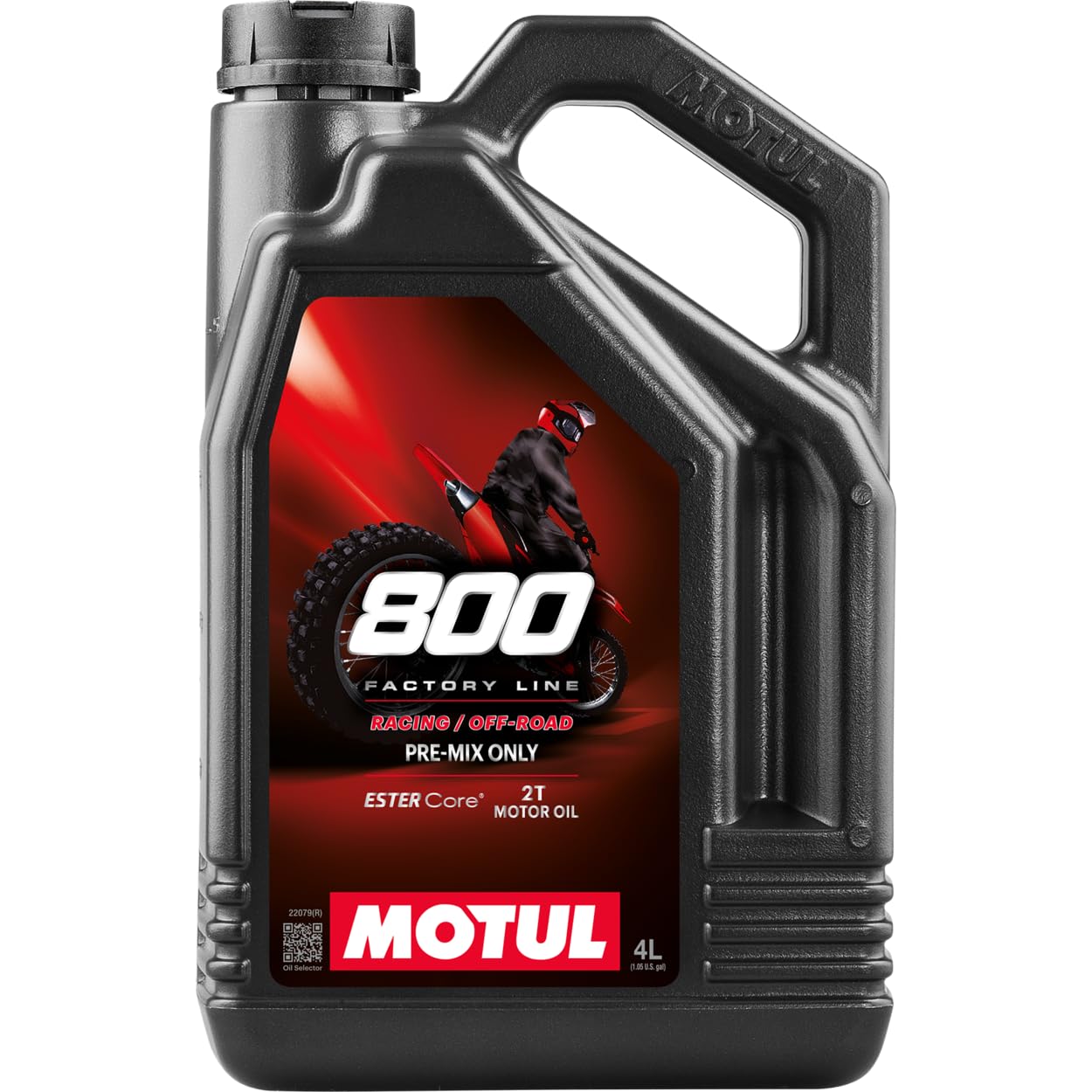 Amazon.com: Motul 800-2t Off-Road 100% Synthetic Premix 1 Liter