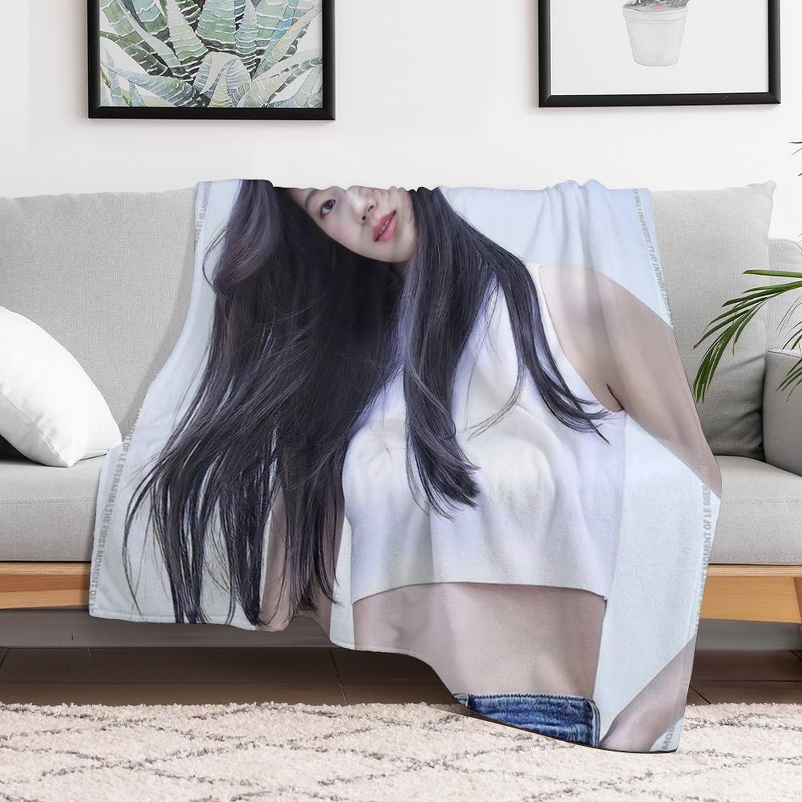 Amazon｜ルセラフィム ブランケット お昼寝ブランケット フランネル