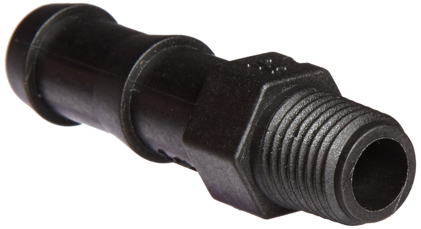 Banjo HB025-050 Polypropylene Hose Fitting, Adapter, 1/4