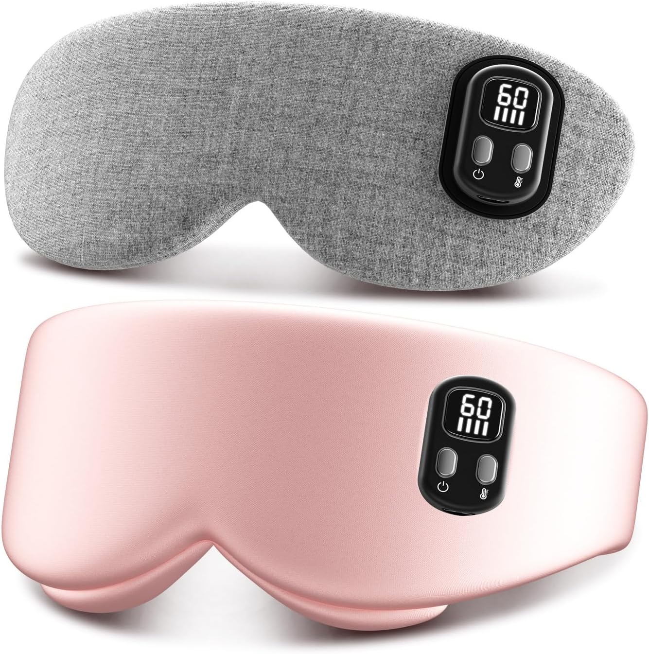 Heated Eye Mask - Cordless Eye Mask for Dry Eyes, Eye Relief, Improved Sleep, Timed Shutdown, 4 Temperature