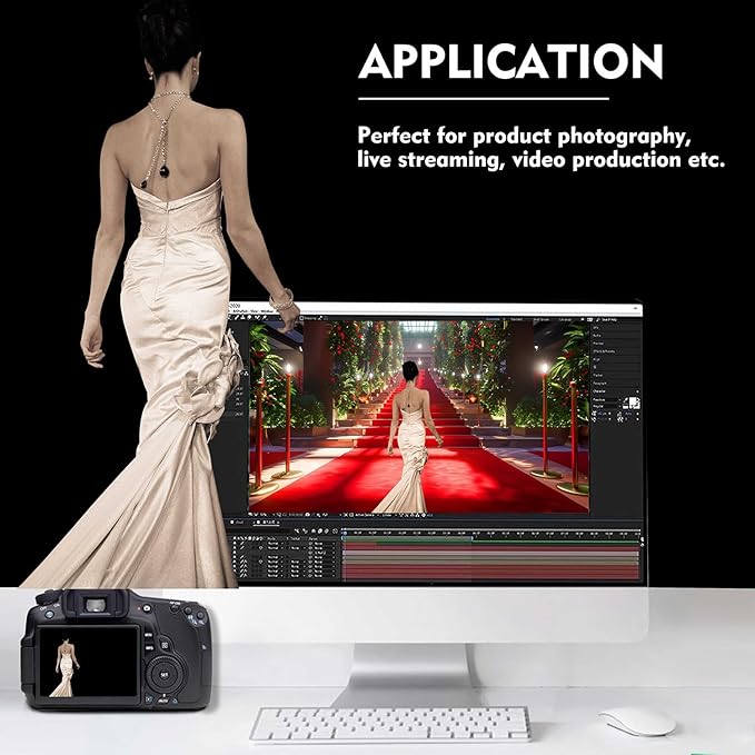 Fondo Fotográfico Negro 8x10 pies TERSUM miniatura 4