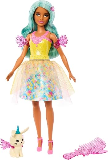 Barbie A Touch of Magic™ Doll &amp; Accessories, Teresa™ with Fantasy Outfit, Pet, Leash &amp; Styling Accessories​​