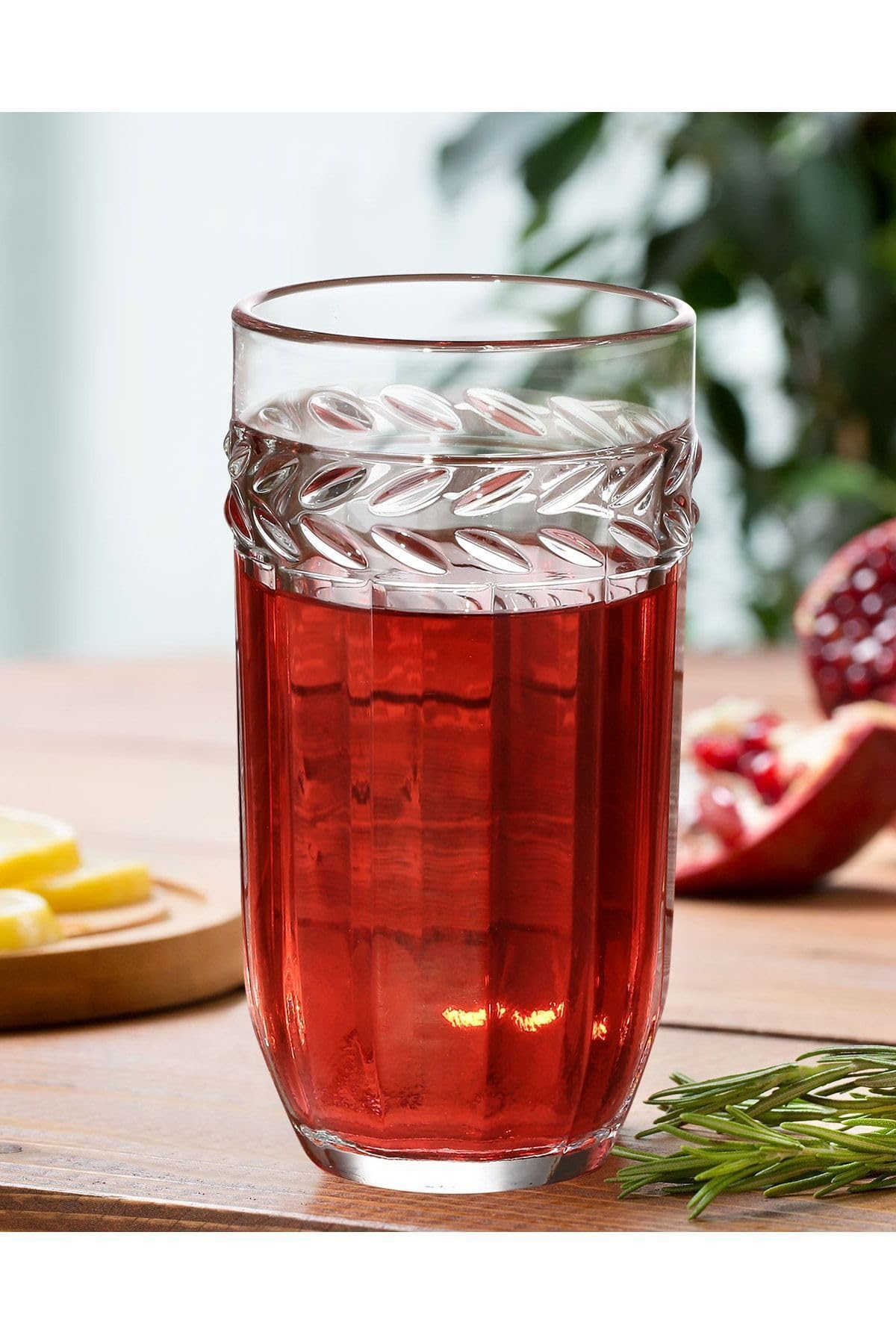 Madame Coco Medeline 4'lü Meşrubat Bardak Seti 350 ml