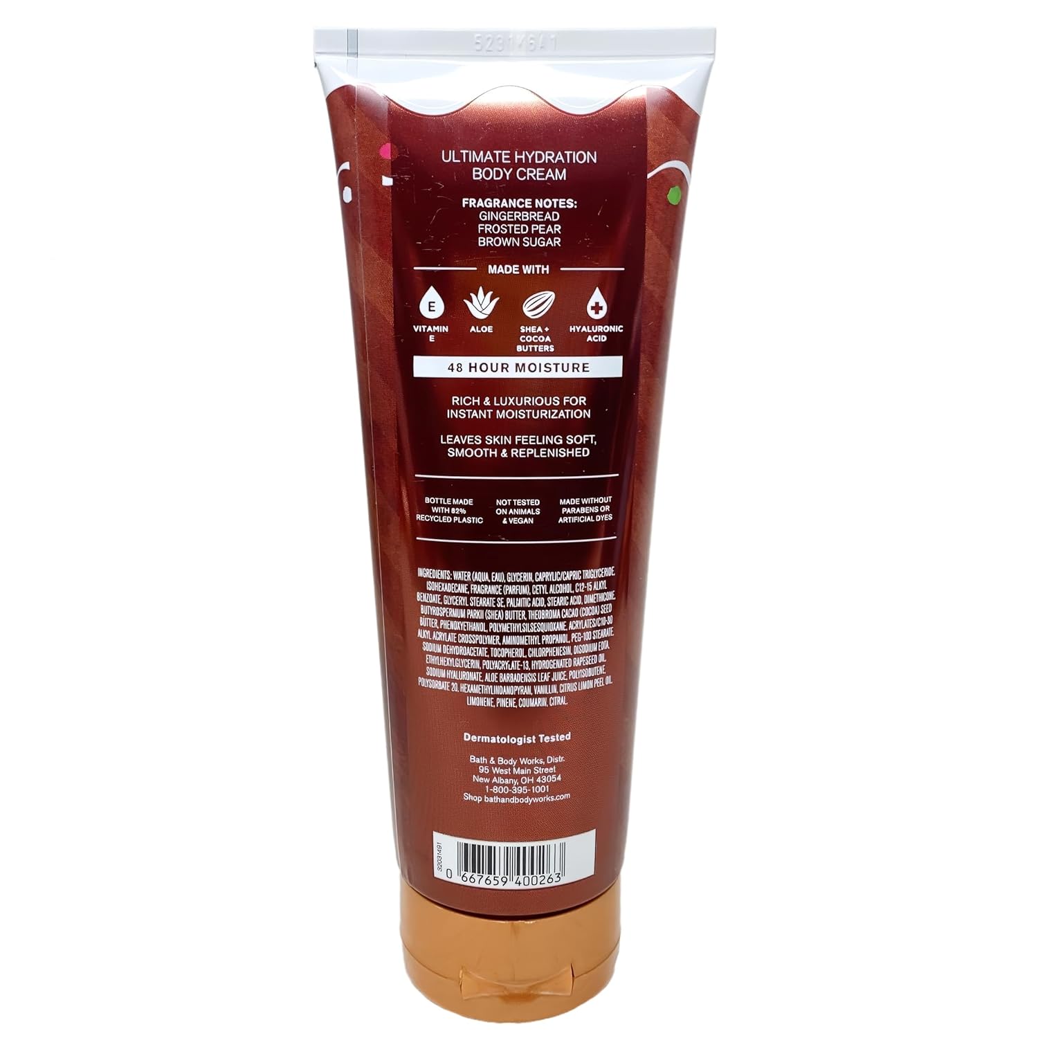 Bath & Body Works Gingerbread Latte Trio Gift Set - Body Cream, Fragrance Mist and Body Wash - with a Cherry On Top Bar Soap - Full Size - Image 3