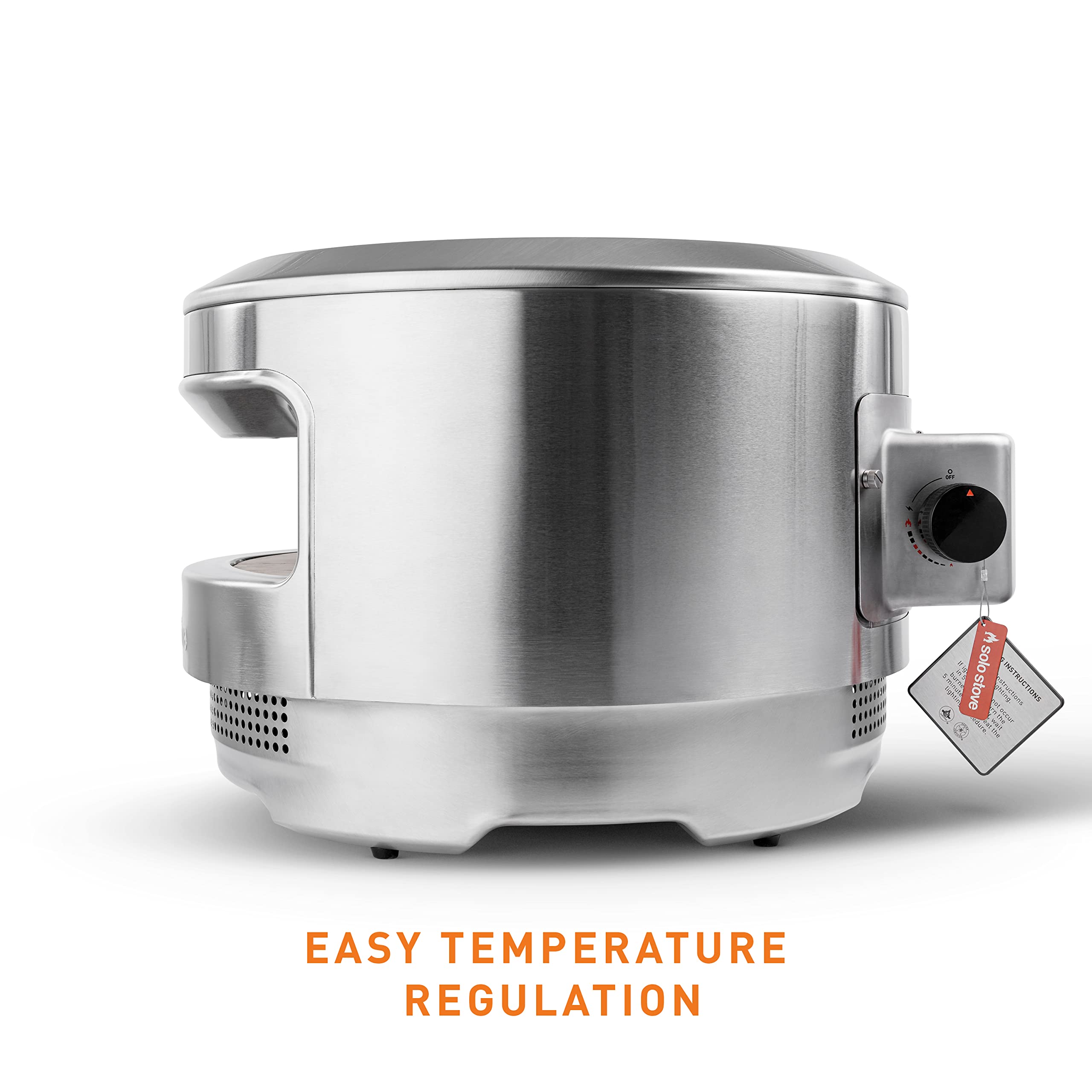 Amazon.com: Solo Stove Gas Burner for Pi Pizza Oven | Propane Burner for  Outdoor Cooking, Accessory for Solo Stove Pi Outdoor Pizza Oven, Stainless  Steel, L: 15.5in x W: 6.75in x H: