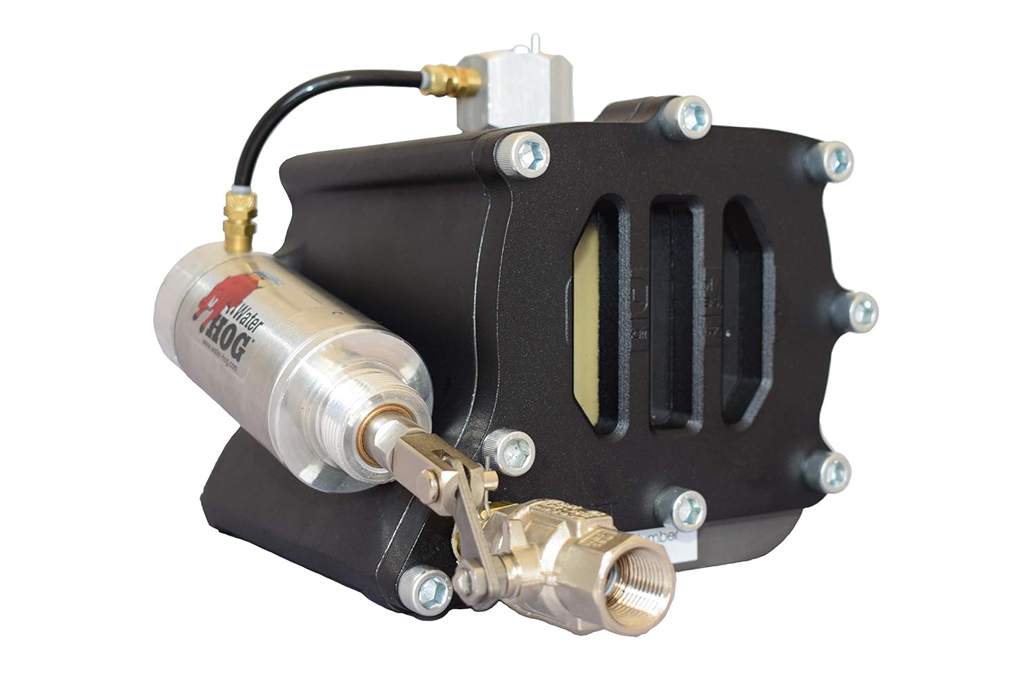 Control Devices LH50-0LAAW Water Hog Series with Window No-Loss Condensate Drain, Black