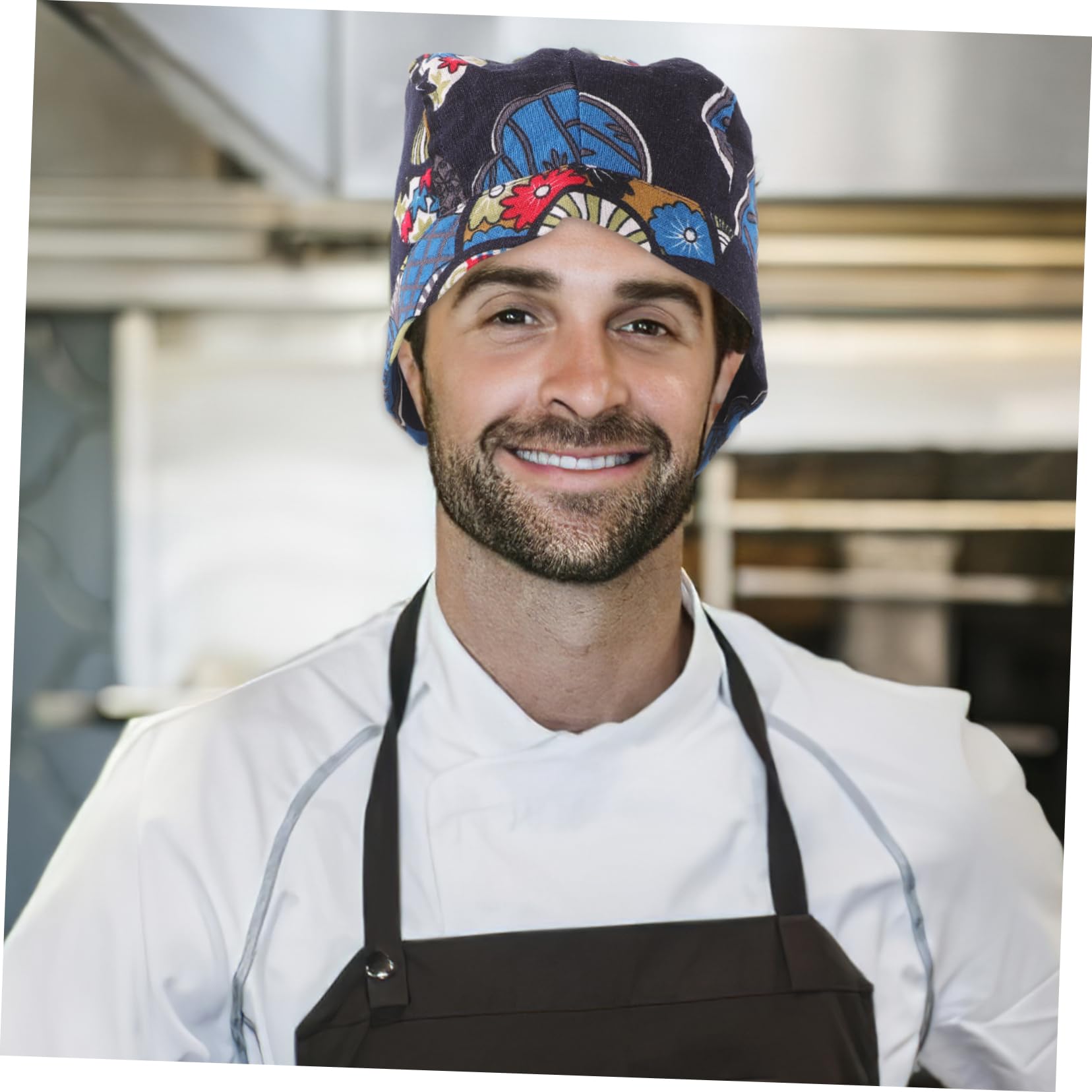 CALLARON Sombreros Azules para Hombres Gorro De Chef para Servicio Gorro De Cocinero Decorativo Cocinar Sombrero De Servicio para Mujer Gorra De Cocinero Señoras Sombreros Tapa Paño