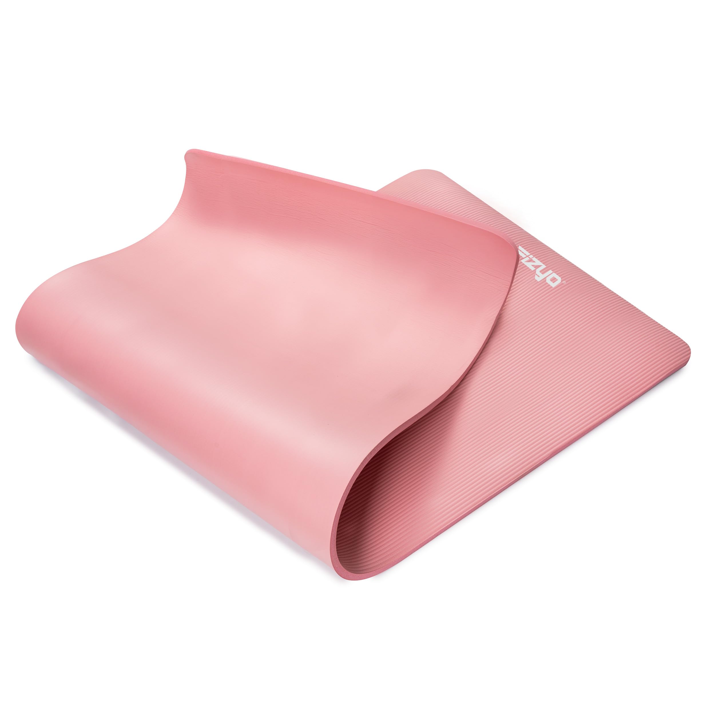 Fizyo Tapis de Yoga pour Yoga Gymnastique et Pilates en mousse NBR antidérapante extra épaisse tapis de fitness pour entraînement et exercice à domicile 190 x 100 x 1,5 cm