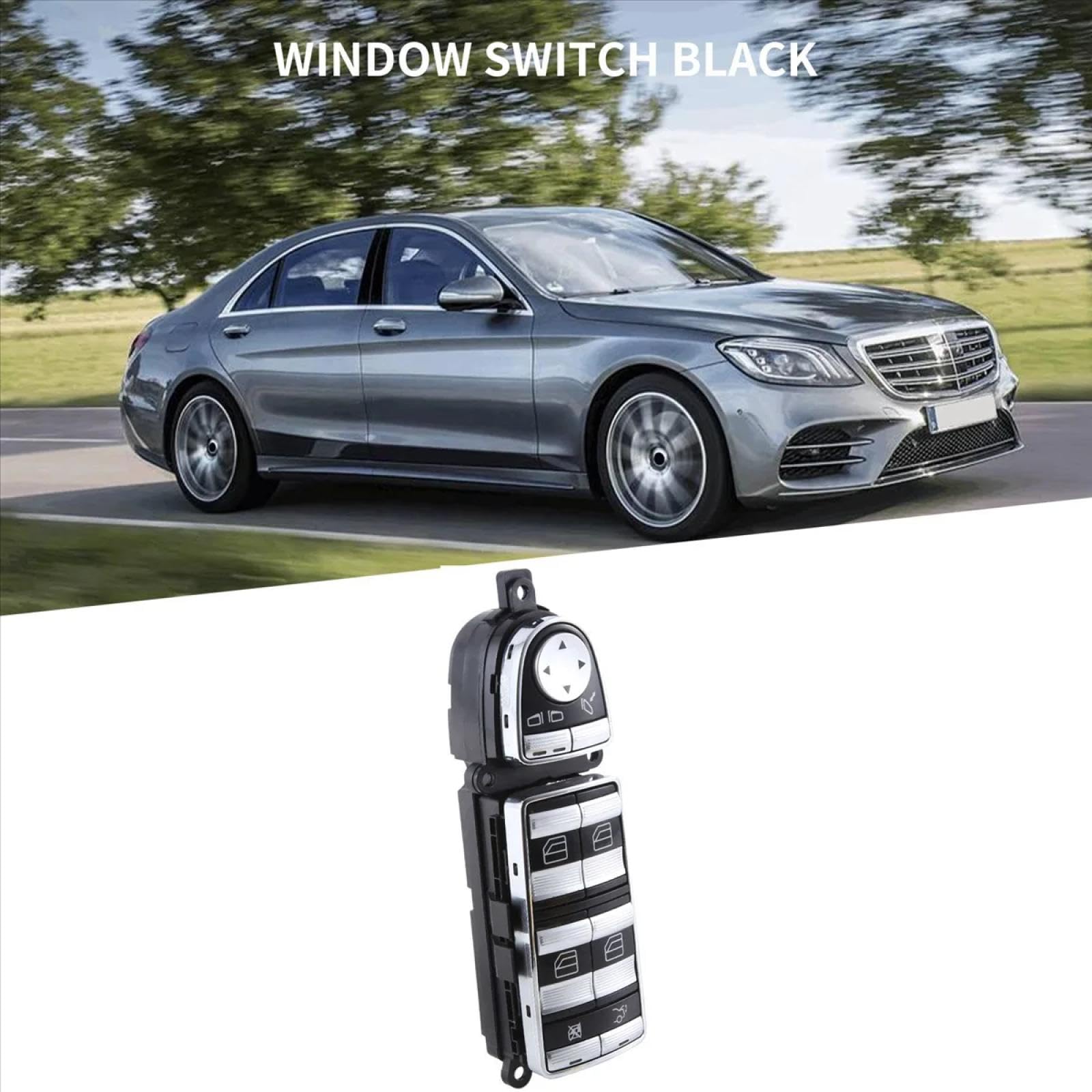 Elektrischen Fensterheberschalters Fensterheber, A2218213851 Für Mercedes Benz S450 S550 S600 S63 (W221) 2007-2009