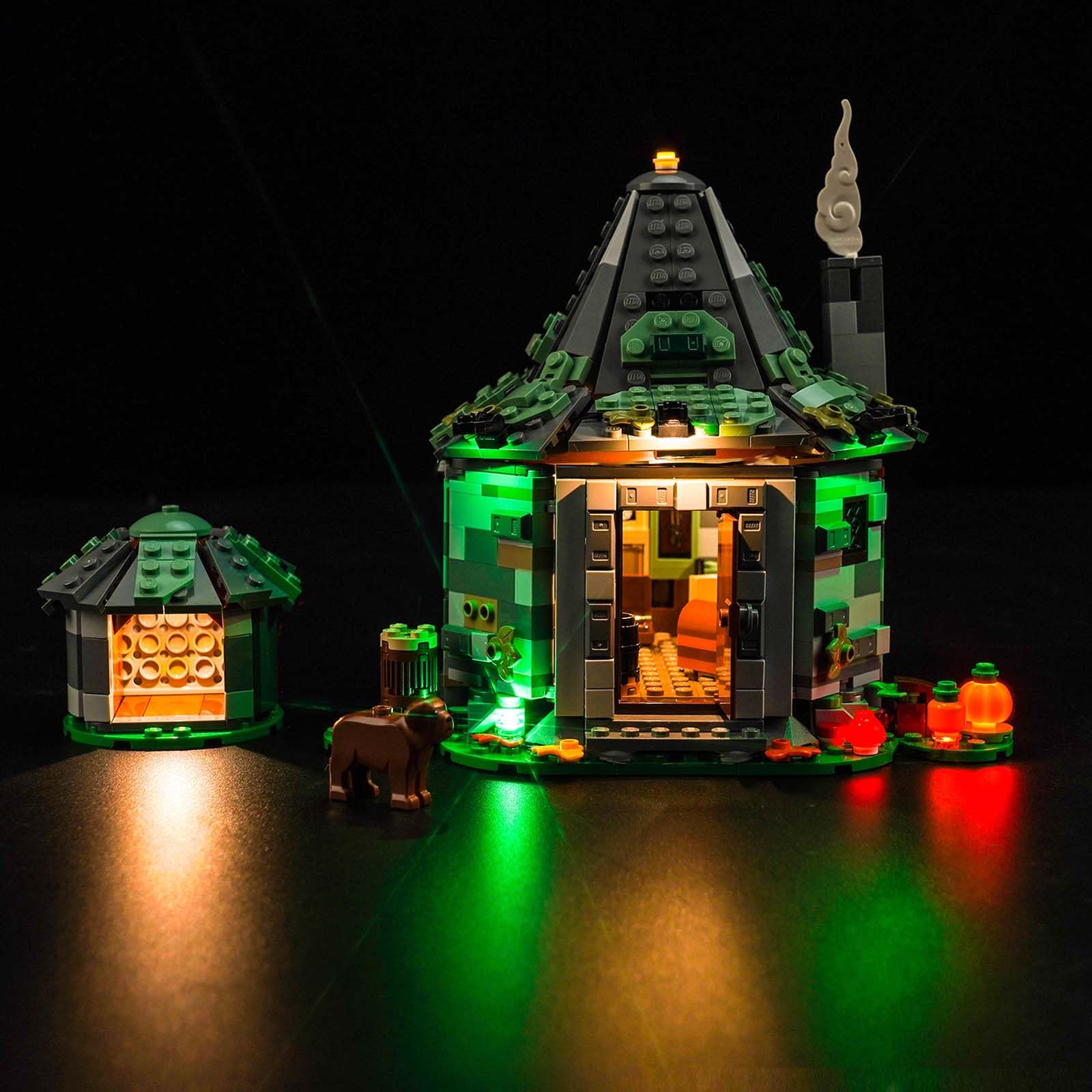 Hagrid's Hat - Set di luci a LED per tour inaspettato - Kit di illuminazione decorativa per Lego - 1