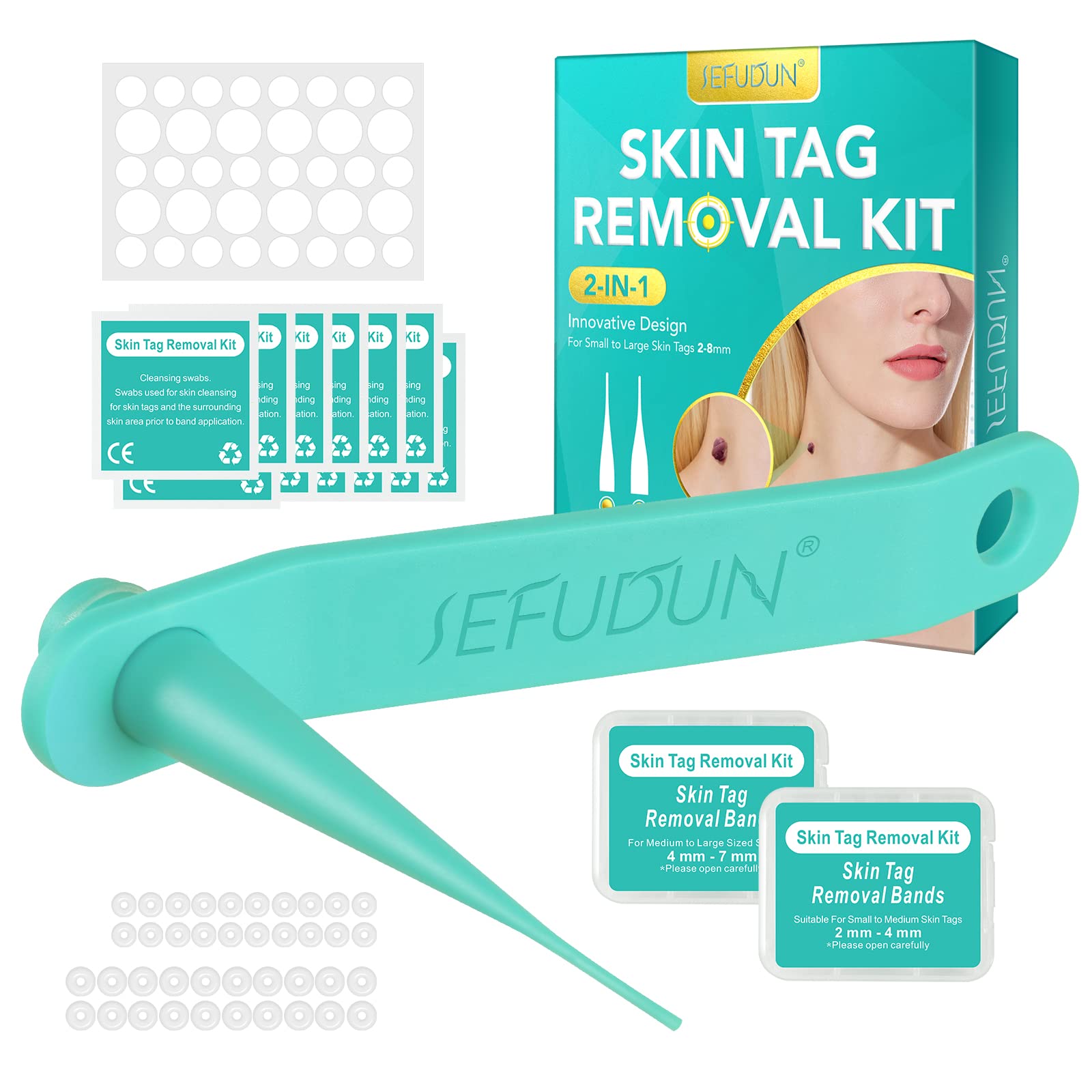 Buy Skin Tag Remover, Auto Skin Tag Removal Kit, Safe Painless Micro