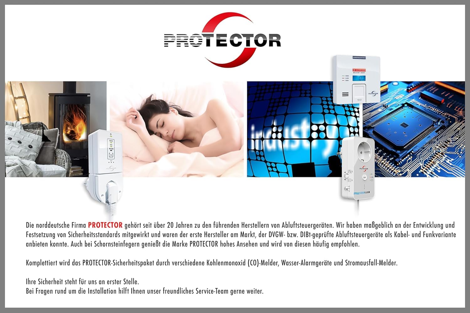 [Neu] Protector SAM-1010 Stromausfallmelder, 3500 Watt mit WiFi und App, Notstrom-gepuffert, 12 Stunden Alarm, Stromwächter für Stromausfall, Ideal für Gefrierschrank und Aquarium. Kühlschrankalarm