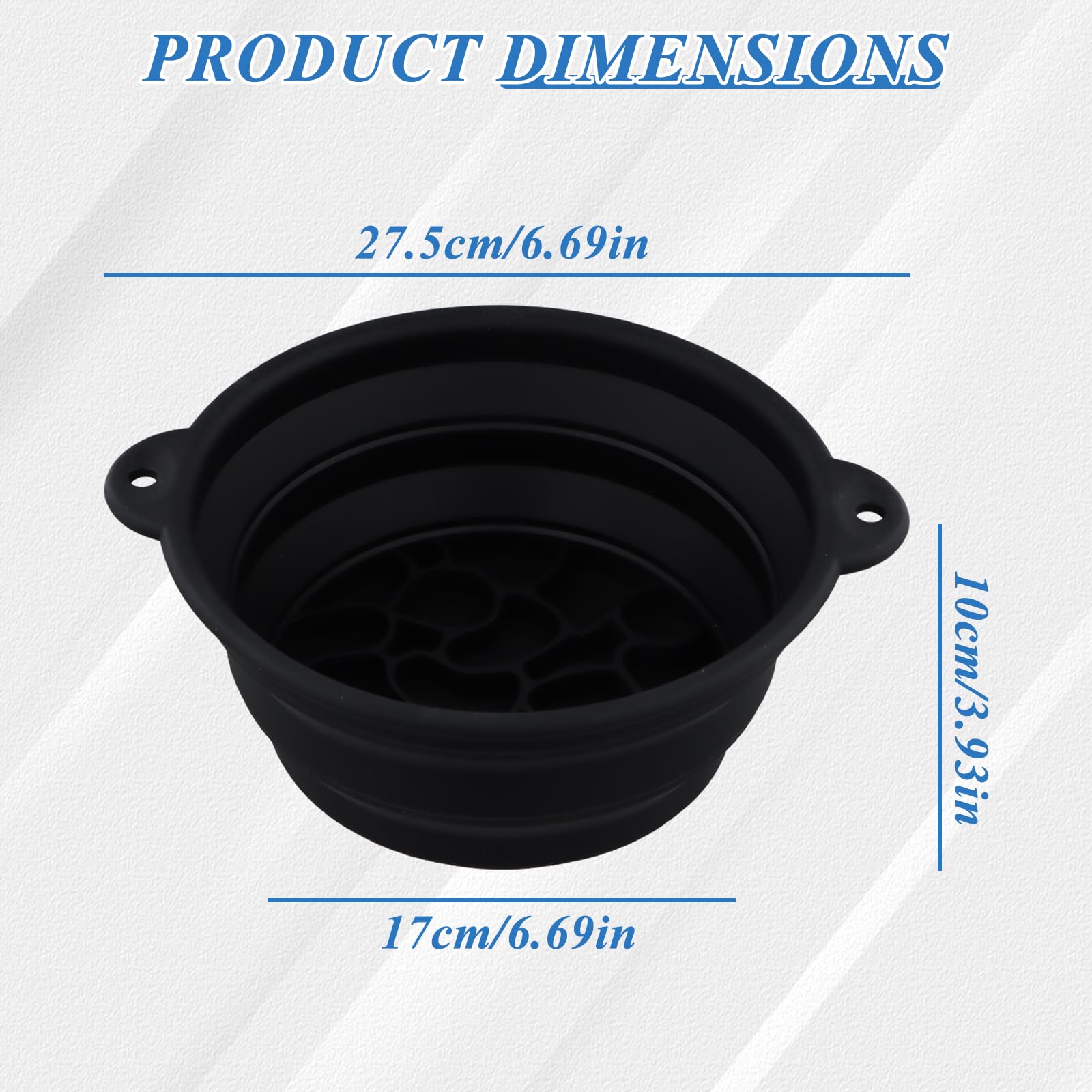 Ciotola per il ghiaccio in silicone, ciotola per il ghiaccio per il viso, pieghevole per bagno di ghiaccio con getto di ghiaccio integrato, bacino portatile a raffreddamento rapido per lenire la pelle