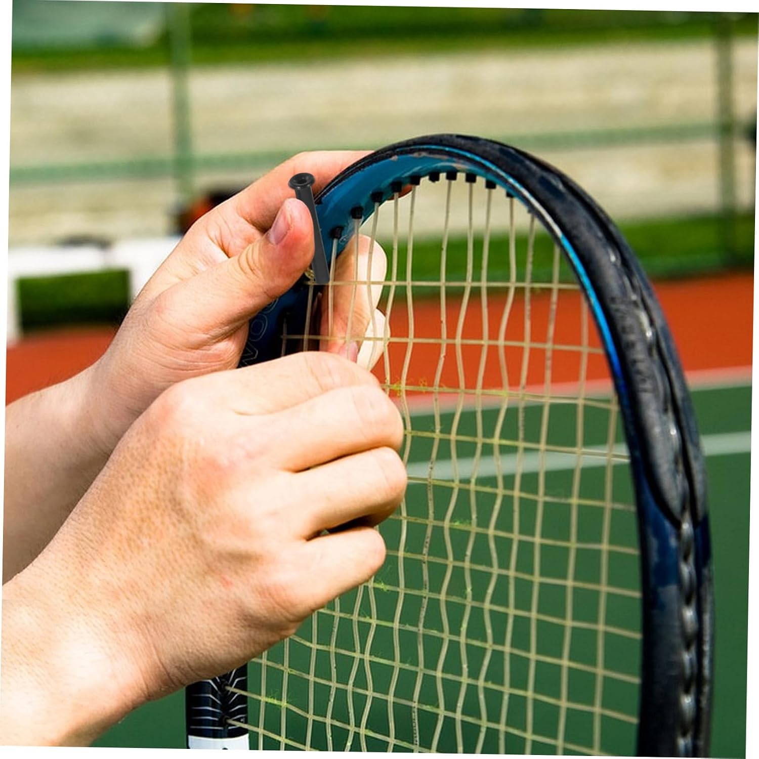 BESPORTBLE 15pcs Nylon Grommets for Badminton Rackets Mini String Protector Accessories Precision Tool for Enhanced Stability and Improved Game Performance