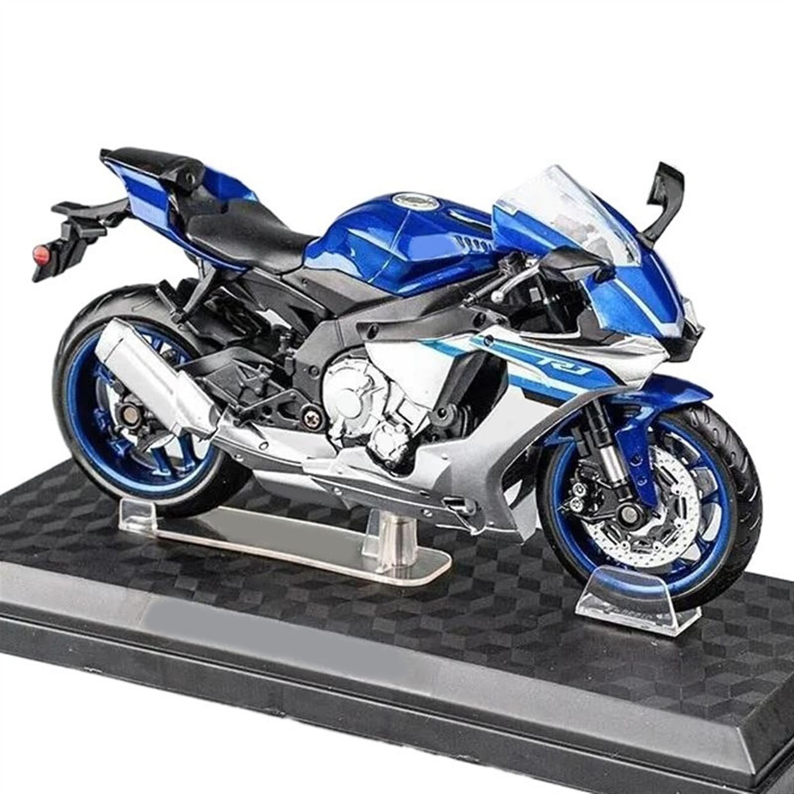 SEYXF Motorbike Toy 1/12 Motorcycle Model Simulation Alloy Toy Gift for Y-AMAHA YZFR1