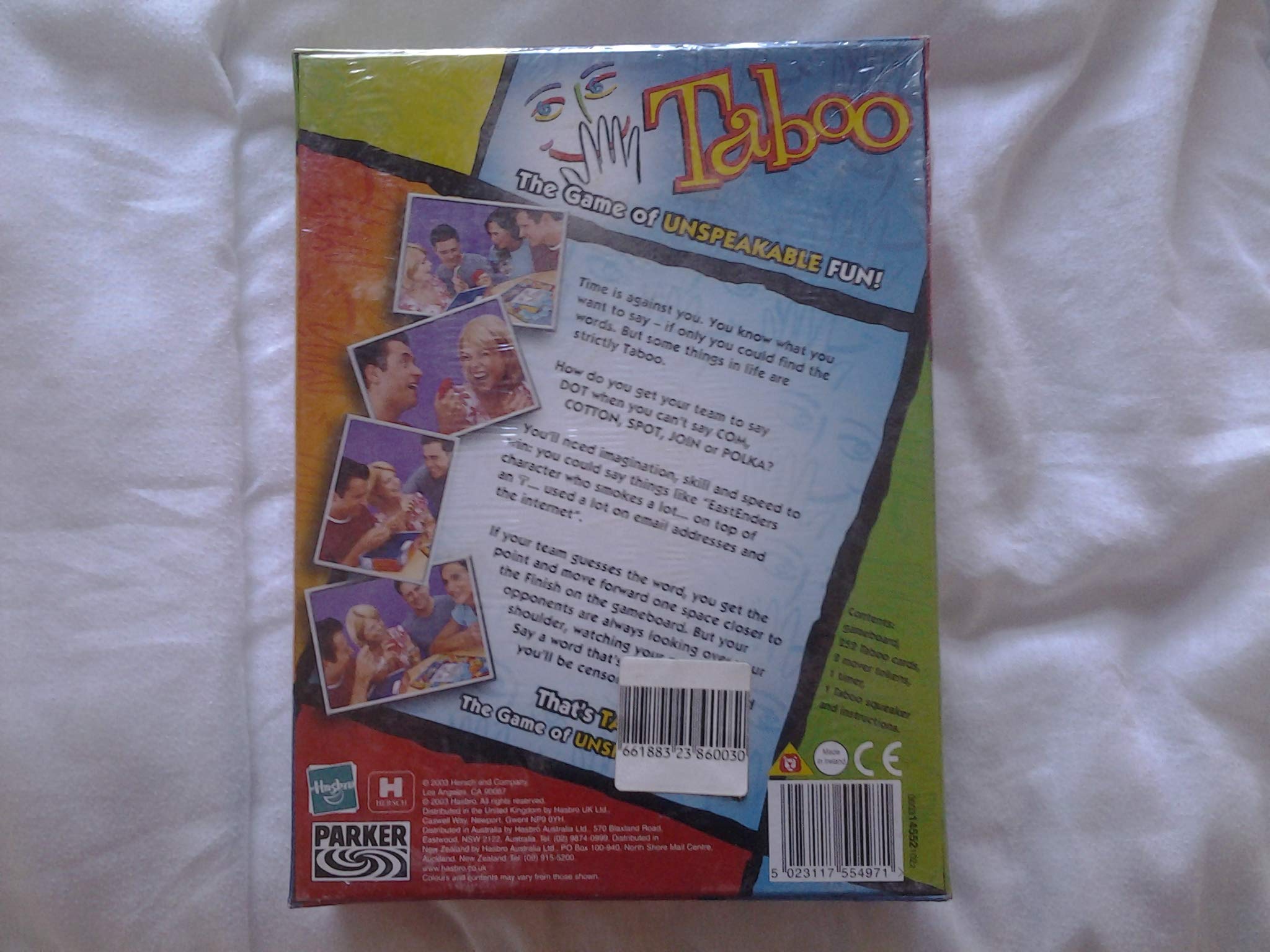 Hasbro, Taboo (gioco in lingua inglese)