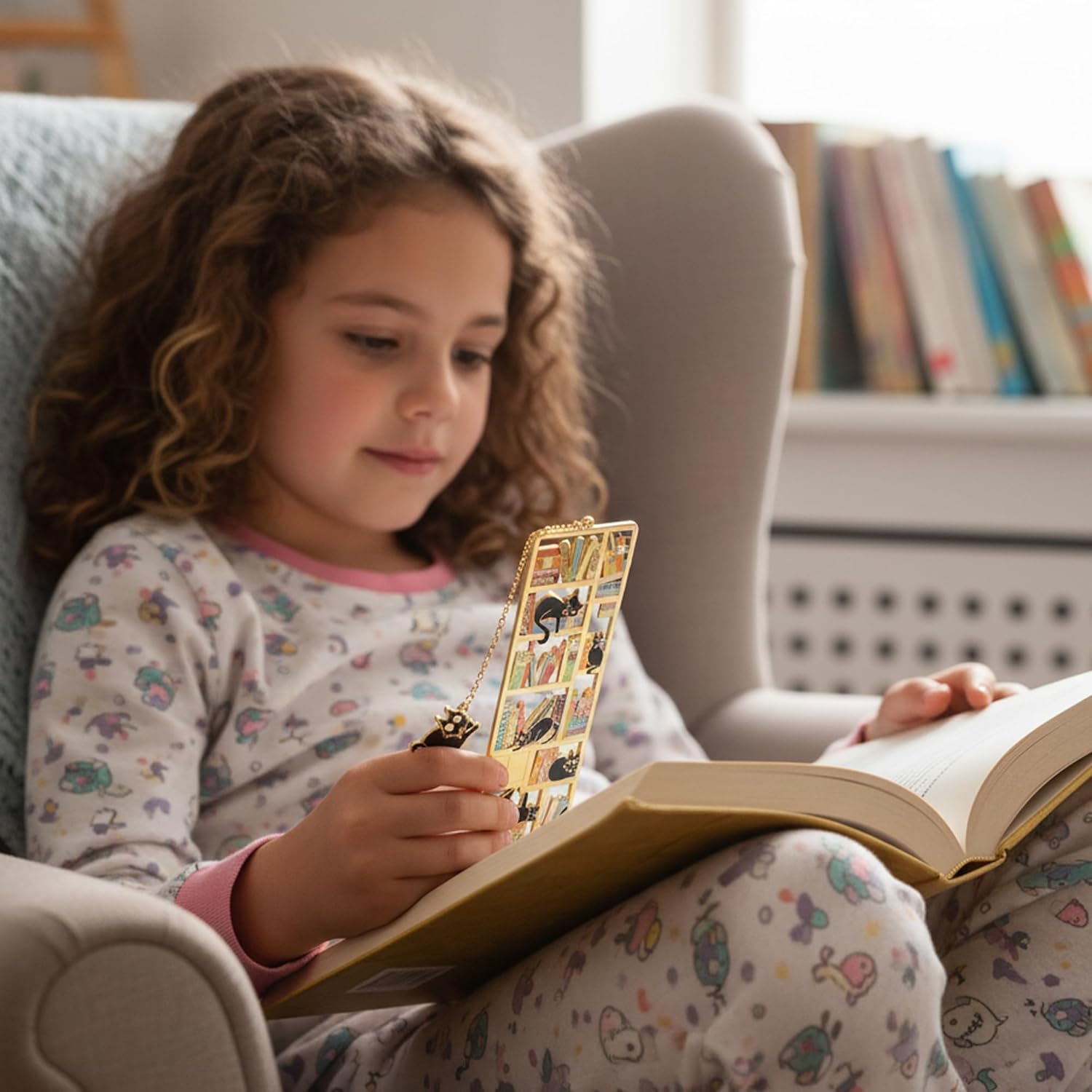 Metal Black Cat Bookmark Gifts - Enamel Cute Animal Book Marks with Cat Charm, Funny Book Lover Present for Men Women Friend Teacher Birthday Christmas Graduation - Image 6