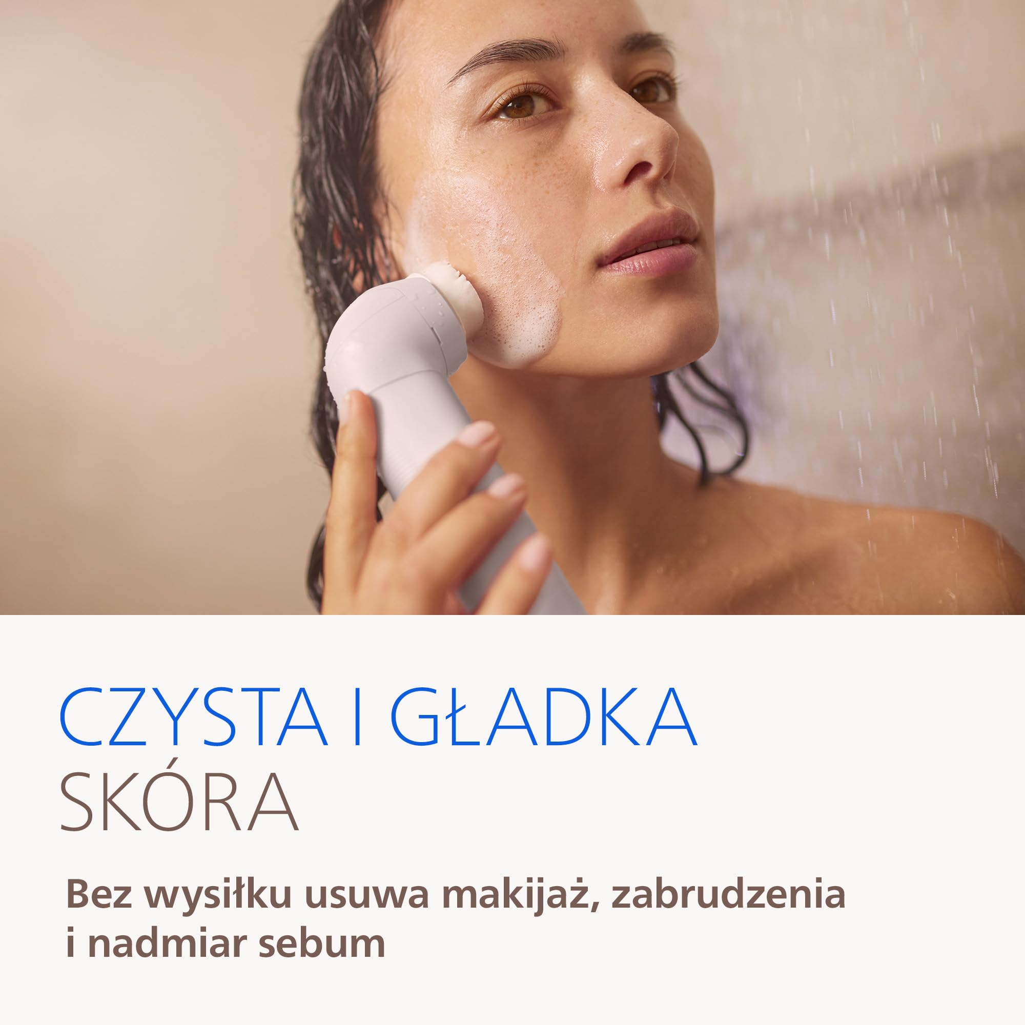 Philips Beauty Set – uniwersalny zestaw pielęgnacyjny do ciała i twarzy, do używania na mokro lub na sucho, depilacja oraz pielęgnacja ciała i skóry, model BRE749/00