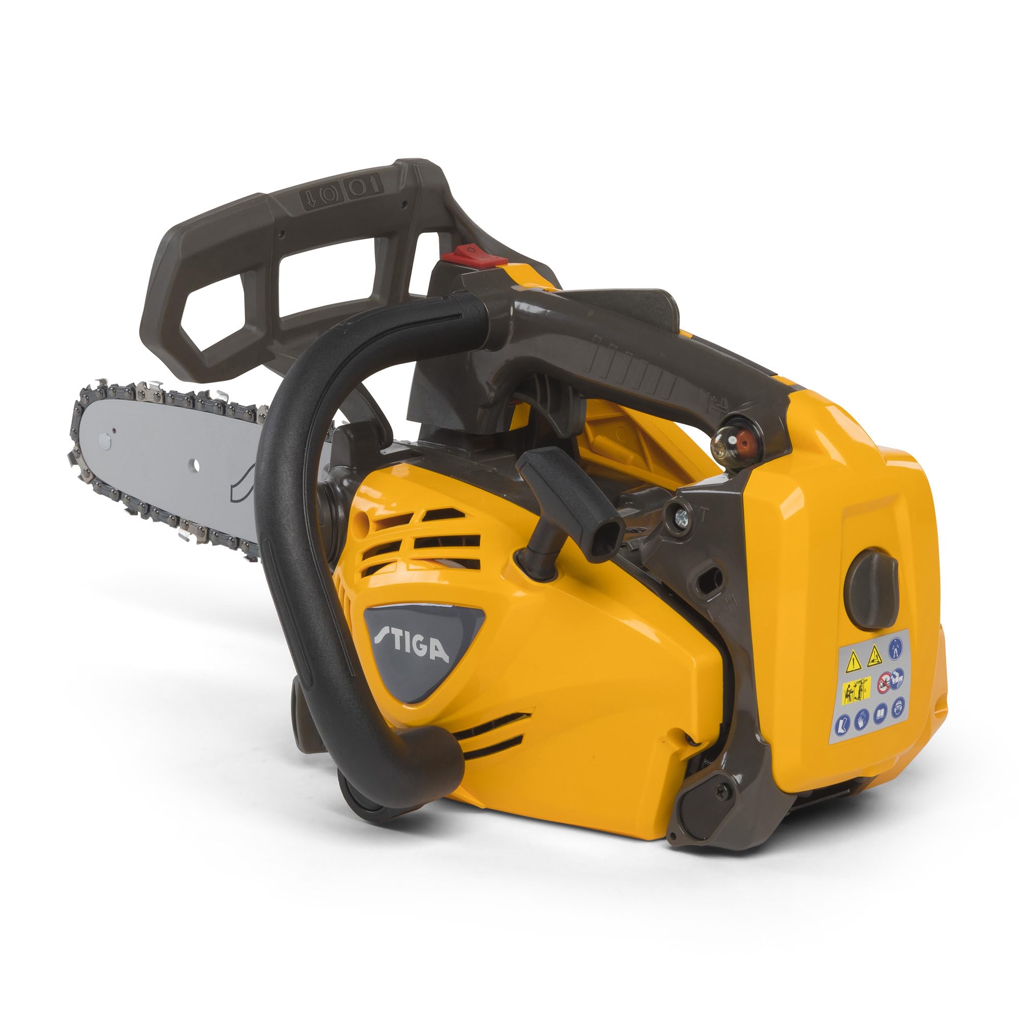 STIGA PR 730 10" Motosega A Benzina, 26.9 cc (0.7 kW), Barra 25 cm – Impugnatura Superiore, Sistema Antivibrazioni – Potatura/Arboricoltura